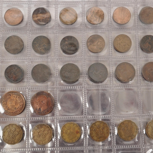 482 - A collection of 19th and 20th century British and Foreign currency coins. The collection to include ... 