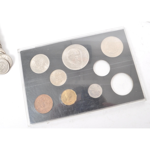 486 - A collection of 20th century British coins. The collection to include a selection of coins such as t... 