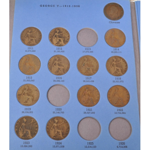 488 - Whitman - A collection of nineteen Whitman Great Britiain coin collection folders. The folders being... 