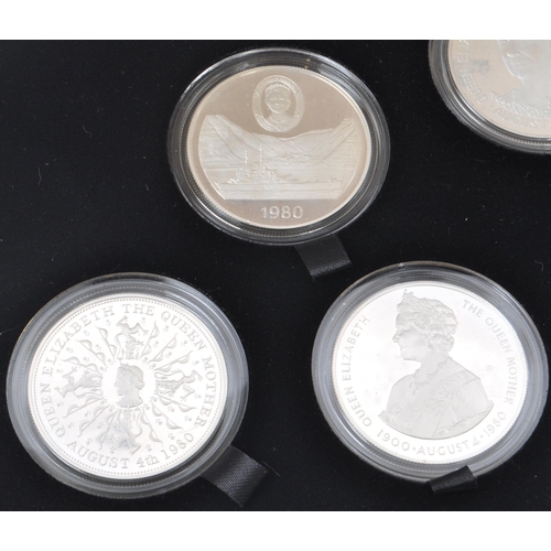 501 - Royal Mint - A 1980 Her Majesty Queen Elizabeth The Queen Mother 80th Birthday Proof Commemorative C... 