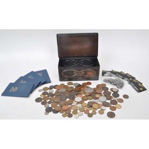 502 - A collection of 18th, 19th, and 20th century British and Foreign coins. The collection to include ex... 