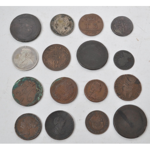 502 - A collection of 18th, 19th, and 20th century British and Foreign coins. The collection to include ex... 