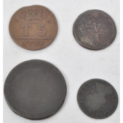 502 - A collection of 18th, 19th, and 20th century British and Foreign coins. The collection to include ex... 