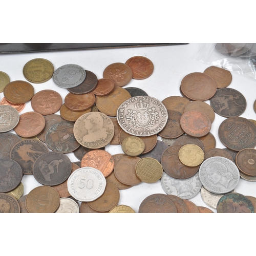 502 - A collection of 18th, 19th, and 20th century British and Foreign coins. The collection to include ex... 