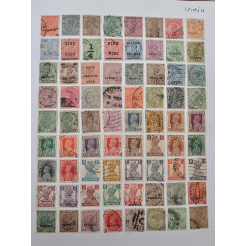 504 - A collection of 19th and 20th century British Commonwealth and colonial postage stamps. The collecti... 