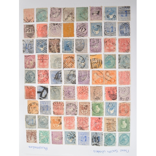 506 - A collection of 19th and 20th century British Commonwealth and colonial stamps. The collection to in... 