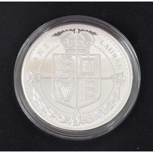 514 - Jubilee Mint - A collection of four silver proof commemorative coins. The collection to include The ... 