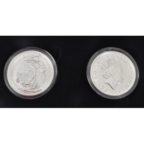 514 - Jubilee Mint - A collection of four silver proof commemorative coins. The collection to include The ... 