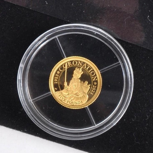 521 - Harrington & Byrne / Jubilee Mint - A collection of six 2023 Gold Proof £5 commemorative coins. ... 