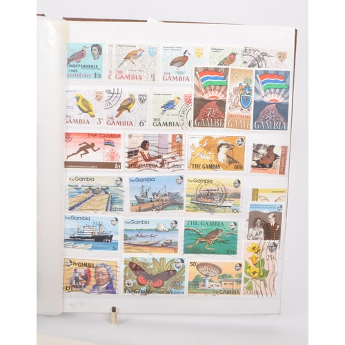 529 - A collection of 20th century British and Foreign postage stamps. The collection across seven small s... 