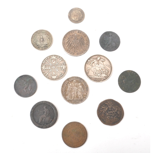 536 - A collection of 18th, 19th and 20th century British and Foreign coins. The collection to include an ... 