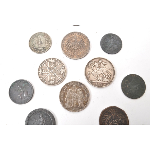 536 - A collection of 18th, 19th and 20th century British and Foreign coins. The collection to include an ... 