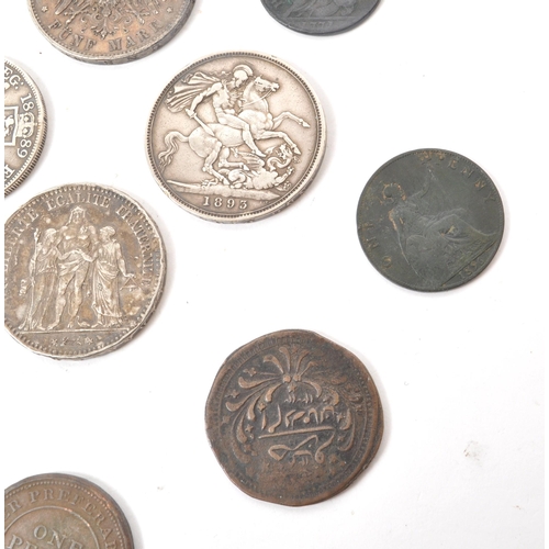 536 - A collection of 18th, 19th and 20th century British and Foreign coins. The collection to include an ... 