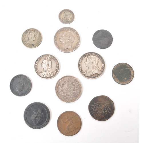 536 - A collection of 18th, 19th and 20th century British and Foreign coins. The collection to include an ... 