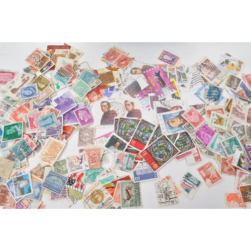 546 - A collection of British and Foreign kiloware postage stamps. The collection to include examples from... 