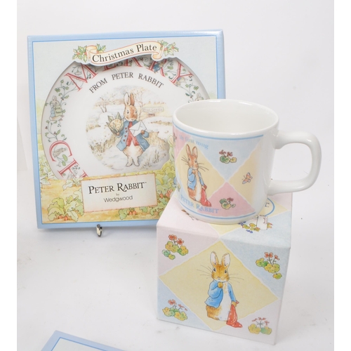 71 - Beatrix Potter - Peter Rabbit collection by Wedgwood - A collection of boxed display cabinet plates ... 