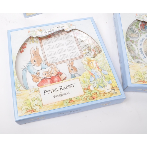 71 - Beatrix Potter - Peter Rabbit collection by Wedgwood - A collection of boxed display cabinet plates ... 