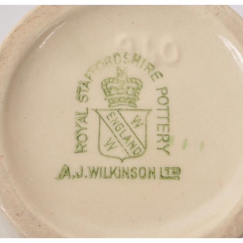 87 - Royal Staffordshire Pottery - A. J. Wilkinson Ltd - Early 20th century ceramic tableware items. Incl... 