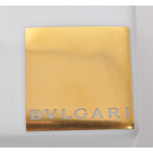 90 - Bvlgari - Rosenthal - A vintage 20th century Rosenthal for Bvlgari ceramic paperweight. The paperwei... 