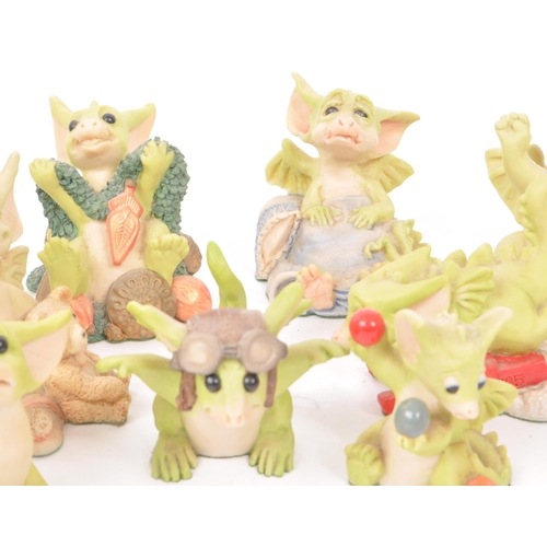 94 - Real Musgrave - Pocket Dragons - Collection of twelve 20th / early 21st century resin figures, to in... 