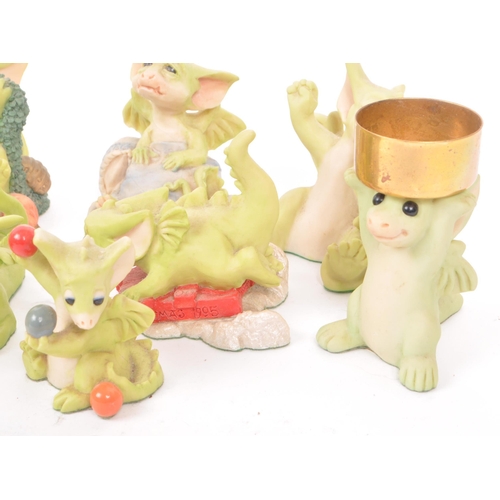 94 - Real Musgrave - Pocket Dragons - Collection of twelve 20th / early 21st century resin figures, to in... 