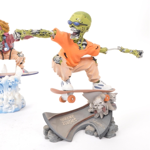 95 - Piranha Studios - Extreme Zombies - A collection of 2001 four resin figures, comprising of, 'Mondo',... 