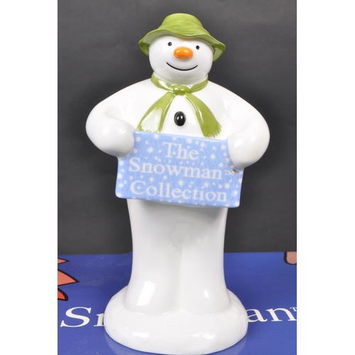 114 - Coalport Characters - The Snowman - Two 21st-century limited edition ceramic figurines, comprising o... 