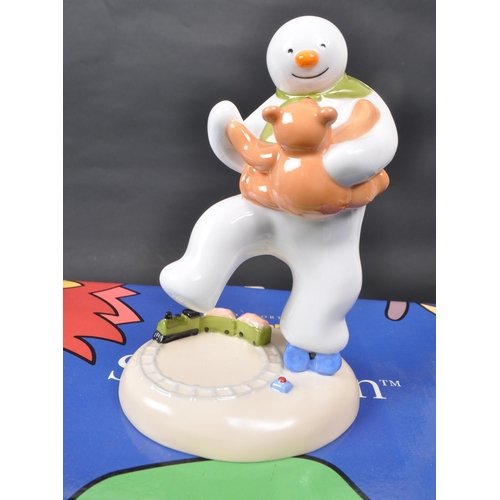 115 - Coalport Characters - The Snowman - Three 21st-century limited edition ceramic figurines, comprising... 