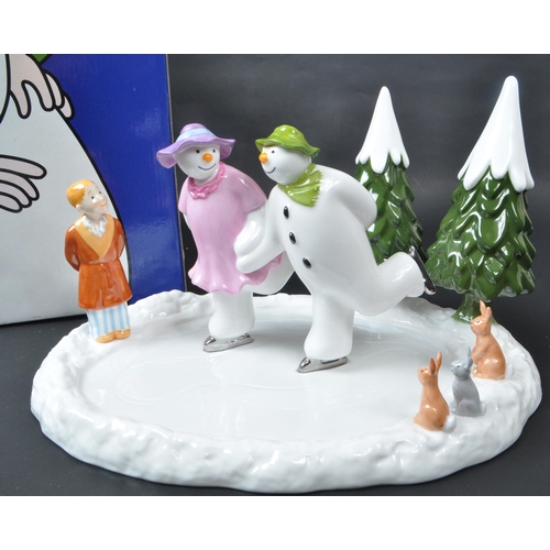 117 - Coalport Characters - The Snowman - A 2006 limited edition ceramic figurine, 'Ice Dance' no. 204 out... 