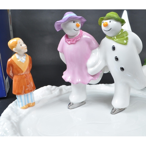 117 - Coalport Characters - The Snowman - A 2006 limited edition ceramic figurine, 'Ice Dance' no. 204 out... 