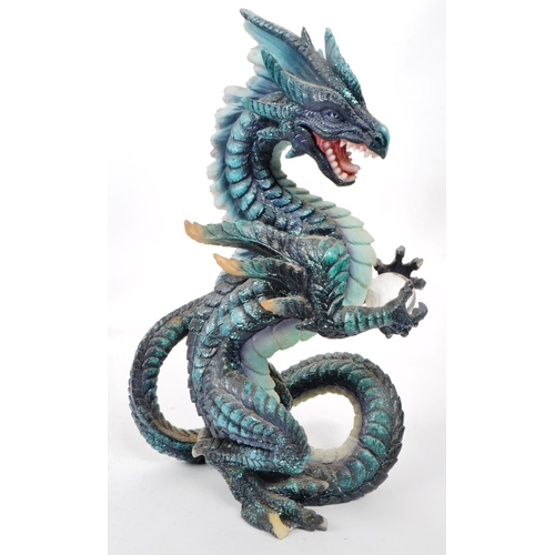 338 - A collection of six 21st century 'Nemesis Now' and 'Land of The Dragons' dragon figurines, comprisin... 