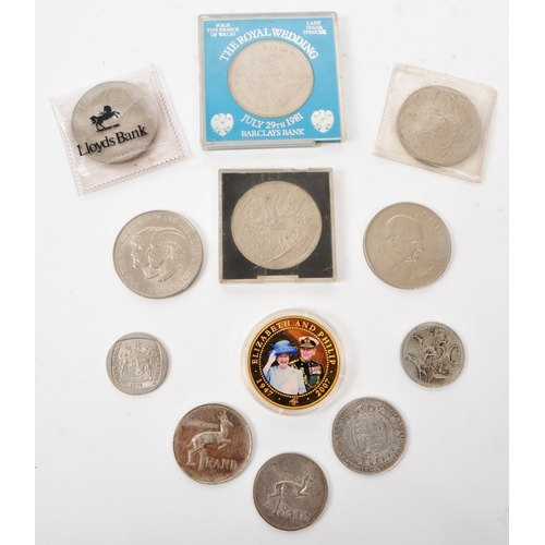 473 - A collection of 19th and 20th century British and Foreign coins. The collection featuring both comme... 