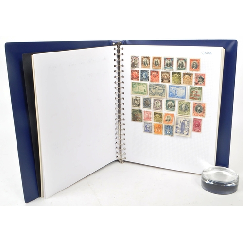 508 - A collection of mostly South American and French Colonies 19th and 20th century postage stamps. Havi... 