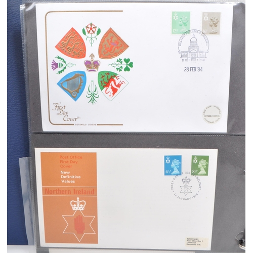 524 - A collection of 20th century British and Foreign postage stamps and first day covers. The collection... 