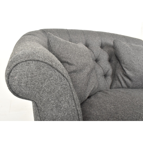 120 - Abbotsbury - Snuggler Sofa - a contemporary high end designer two seater sofa settee. The sofa havin... 