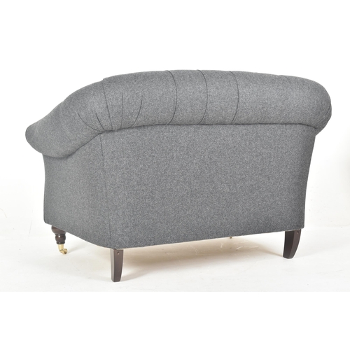 120 - Abbotsbury - Snuggler Sofa - a contemporary high end designer two seater sofa settee. The sofa havin... 