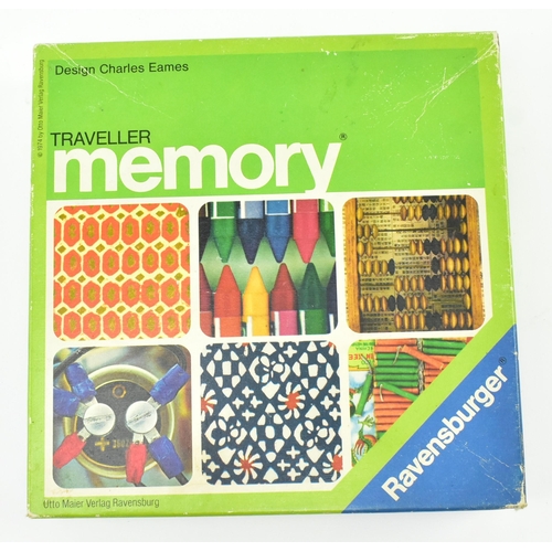 13 - Charles Eames - a vintage 1970s Traveller Memory jigsaw puzzle game. The puzzle featuring striking E... 