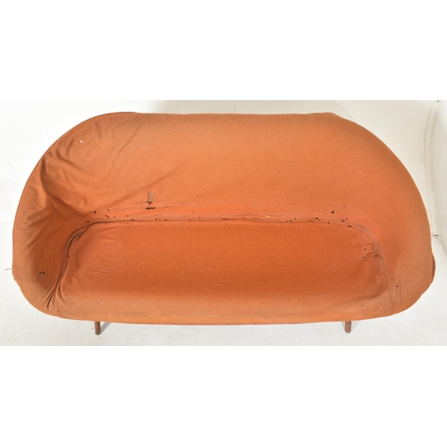 151 - Walter S. Chenery for Lurashell - A retro mid 20th century circa 1970s fiberglass shell & uphols... 