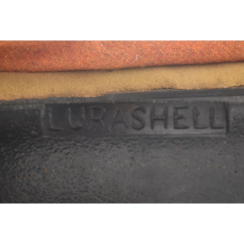 151 - Walter S. Chenery for Lurashell - A retro mid 20th century circa 1970s fiberglass shell & uphols... 