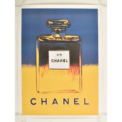 170 - Andy Warhol (American, 1928-1987) - a vintage 1997 Chanel No. 5 pop art lithograph poster. The poste... 