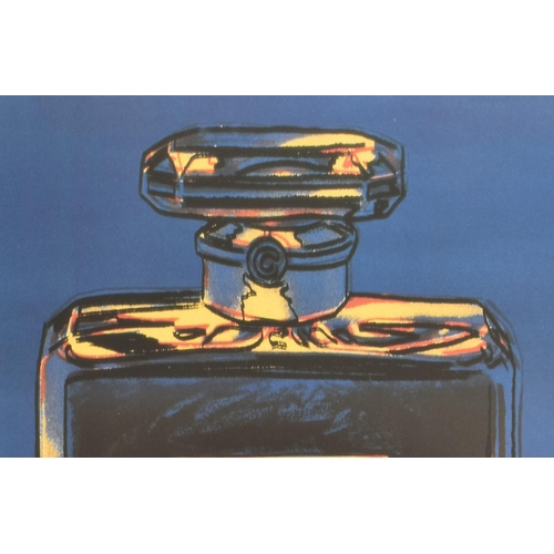 170 - Andy Warhol (American, 1928-1987) - a vintage 1997 Chanel No. 5 pop art lithograph poster. The poste... 