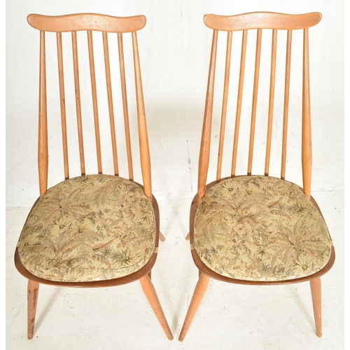 232 - Lucian Ercolani - Ercol - Goldsmith Range - a set of five retro mid 20th centuyr circa 1960s beech &... 