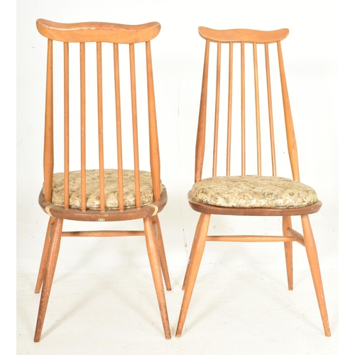 232 - Lucian Ercolani - Ercol - Goldsmith Range - a set of five retro mid 20th centuyr circa 1960s beech &... 