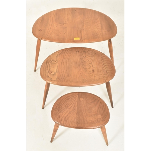 240 - Lucian Ercolani for Ercol - Model 354 - a retro mid 20th century circa 1960s beech and elm stripped ... 