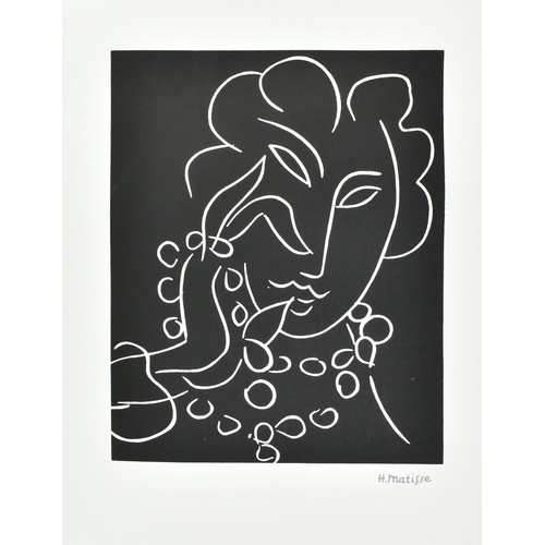 267 - Henri Matisse (French, 1869-1954) - a selection of four 20th century serigraph prints. Each of recta... 