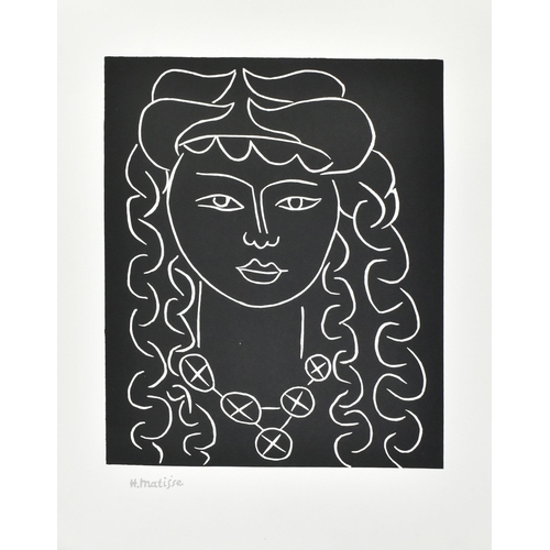 267 - Henri Matisse (French, 1869-1954) - a selection of four 20th century serigraph prints. Each of recta... 