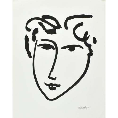 267 - Henri Matisse (French, 1869-1954) - a selection of four 20th century serigraph prints. Each of recta... 