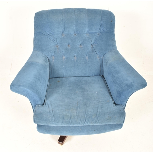 3 - G Plan - a retro 20th century 1960s easy / lounge chair / armchair. The chair having a wide seat, bu... 