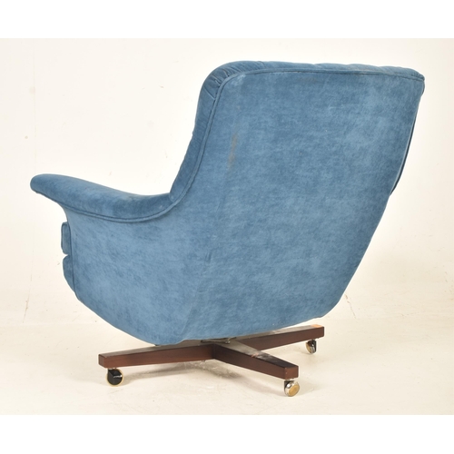 3 - G Plan - a retro 20th century 1960s easy / lounge chair / armchair. The chair having a wide seat, bu... 