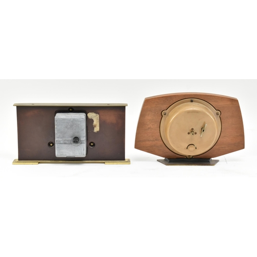 305 - Metamec - four vintage mid century 1960s & later desk clocks. The mantle clocks of various forms... 